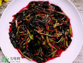 莧菜為什么會掉色？紅莧菜為什么會掉色？