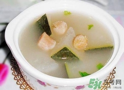 孕婦能喝冬瓜湯嗎？懷孕可以喝冬瓜湯嗎