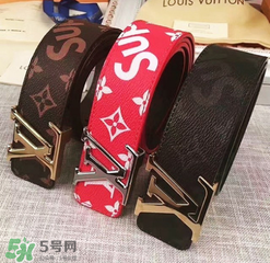 supreme與lv聯名皮帶多少錢？supreme lv聯名腰帶專柜價格
