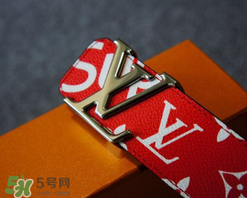 supreme與lv聯名皮帶多少錢？supreme lv聯名腰帶專柜價格