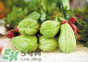 佛手瓜孕婦可以吃嗎？佛手瓜與什么食物相克