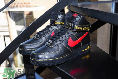 vlone與nike air force 1high聯名款運動鞋配色有哪幾種？