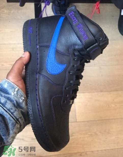 vlone與nike air force 1high聯名款運動鞋配色有哪幾種？