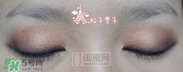 nars吉隆坡眼影怎么畫？nars吉隆坡雙色眼影畫法圖解