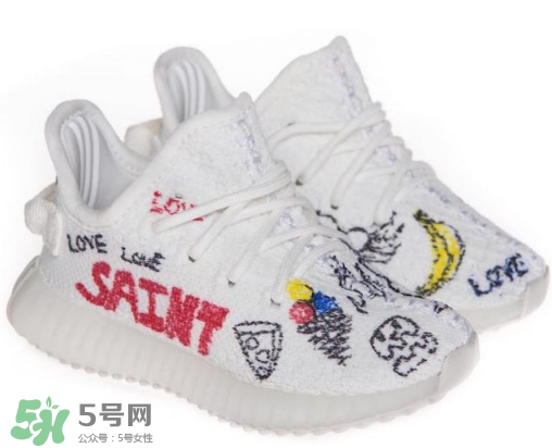adidas yeezy 350 boost v2兒童定制版在哪買_怎么買？