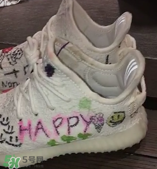adidas yeezy 350 boost v2兒童定制版在哪買_怎么買？
