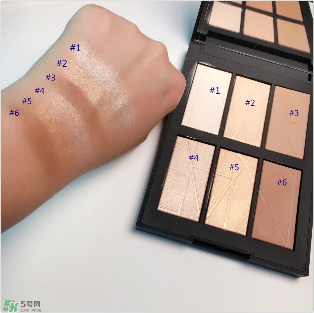 nars2017七夕情人節限量禮盒色號_試色圖