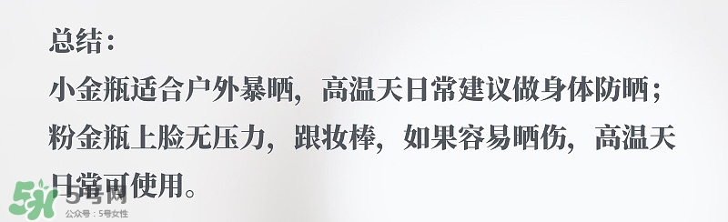 安耐曬粉金瓶和金瓶哪個好 安熱沙粉金瓶和金瓶區別