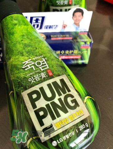 lg竹鹽牙膏多少錢？lg竹鹽按壓式牙膏真假鑒別