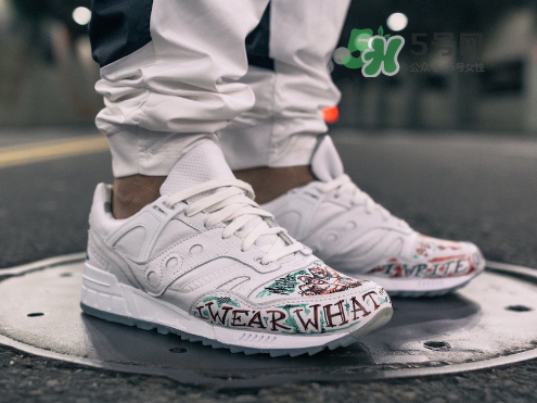 saucony與tblake聯名涂鴉小白鞋怎么買_在哪買？