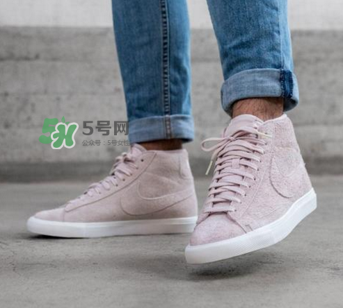 nike blazer mid粉色麂皮多少錢_在哪買？