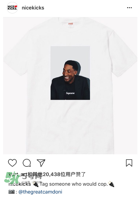 supreme皮蓬photo tee會發售嗎？supreme將推出皮蓬photo tee？