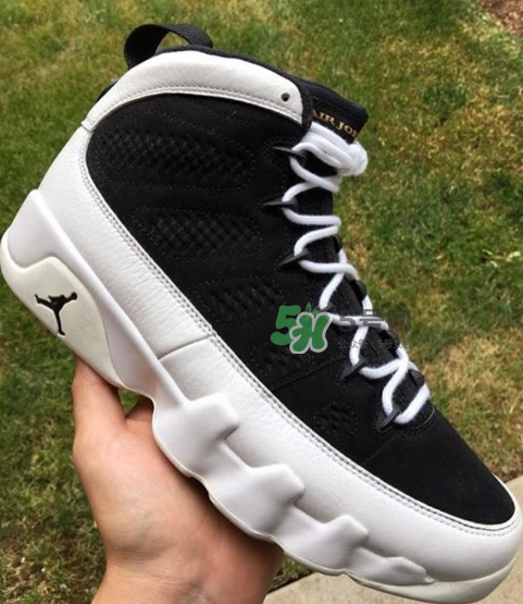 air jordan 9黑白金配色實物什么樣_什么時候發售？