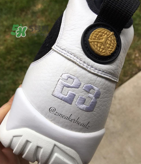 air jordan 9黑白金配色實物什么樣_什么時候發售？