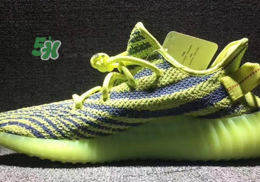 adidas yeezy boost 350 v2熒光黃椰子實物什么樣？