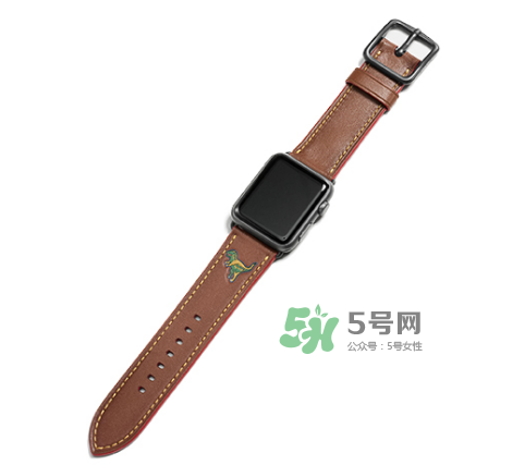 coach apple watch恐龍表帶多少錢？蔻馳蘋果手表恐龍表帶價格