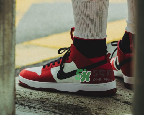 nike sb zoom dunk high elite chicago什么時候發售_上腳效果