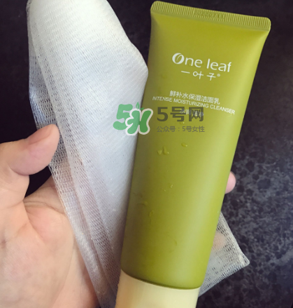 一葉子補水潔面乳怎么樣？一葉子補水洗面奶好用嗎？