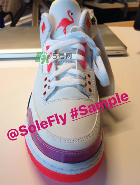 solefly與air jordan 3 lotto聯名火烈鳥球鞋在哪買？