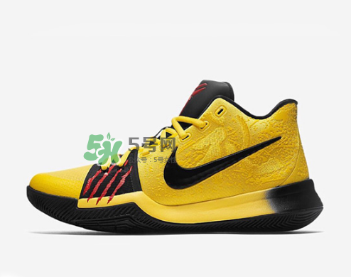 nike kyrie 3 bruce lee什么時候發售？歐文3李小龍配色發售時間