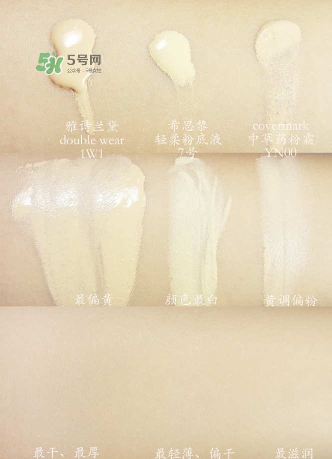 希思黎粉底液色號怎么選？希思黎粉底液黃皮適合哪個色號？