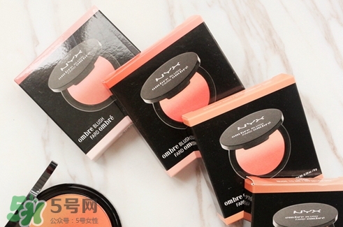 nyx ombre blush漸變腮紅怎么樣_好用嗎