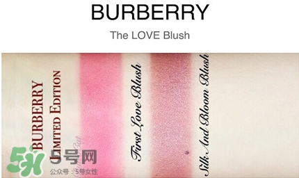 burberry初戀腮紅和花朵腮紅哪個好_有什么區別
