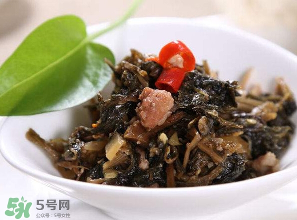 梅干菜有醬油嗎？梅干菜有營養嗎