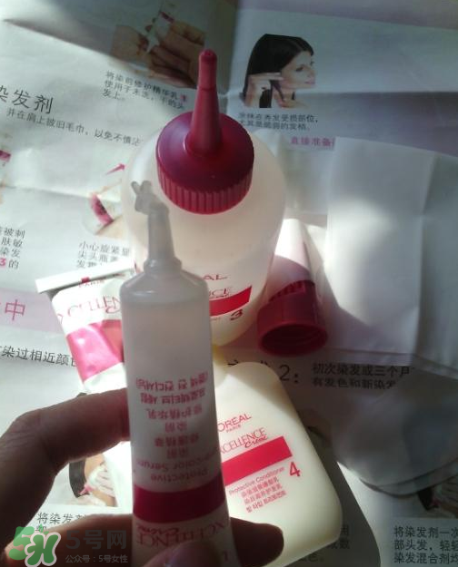 歐萊雅卓韻霜護發染發霜試色_色號