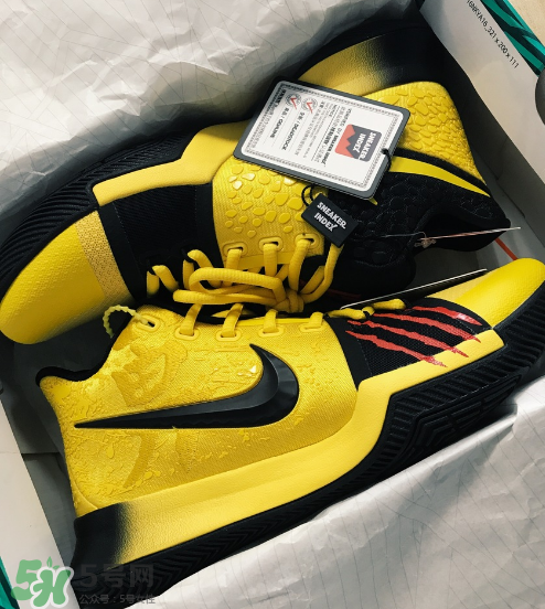 nike kyrie3 mamba mentality怎么樣？歐文3李小龍配色開(kāi)箱測(cè)評(píng)