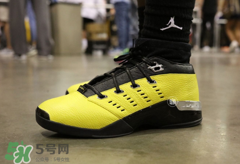 solefly聯名air jordan 17 low lightning發售時間_實物上腳效果
