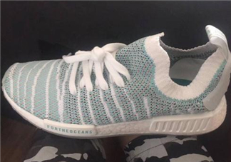 parley與adidas nmd r1聯名海洋環保款實物什么樣？