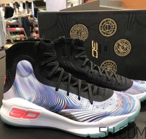 under armour curry 4庫里戰靴中國別注版實物什么樣？