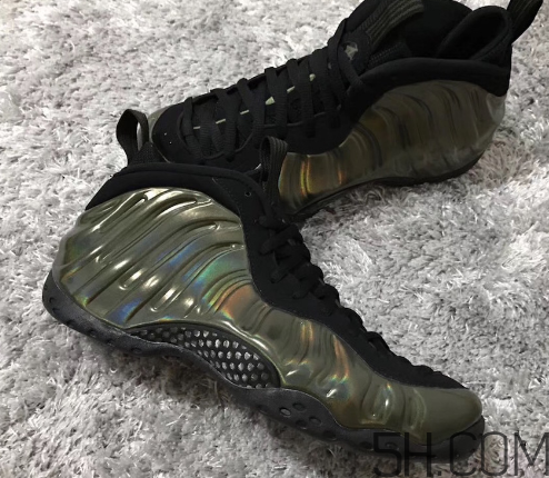 nike air foamposite one legion green全息噴什么時候發售？