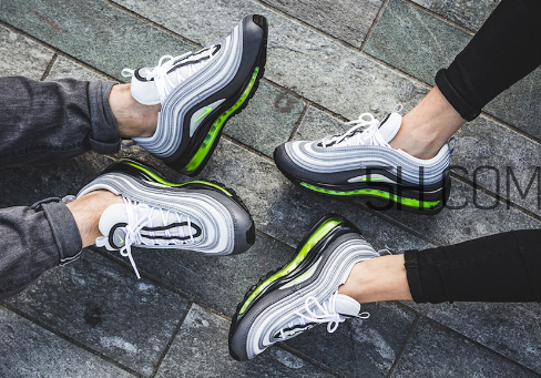 nike air max 97 neon配色上腳效果怎么樣？