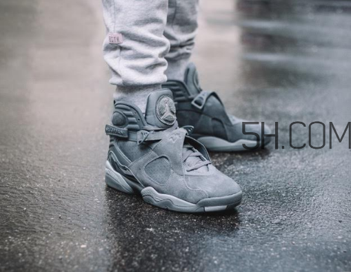 air jordan 8 retro cool grey上腳效果怎么樣？