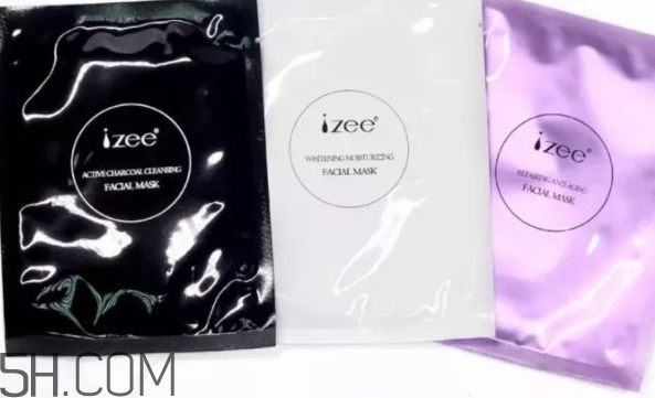 izee蠶絲面膜怎么樣？izee蠶絲面膜不同顏色區別