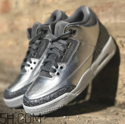 air jordan 3 chrome液態銀配色發售時間_多少錢？