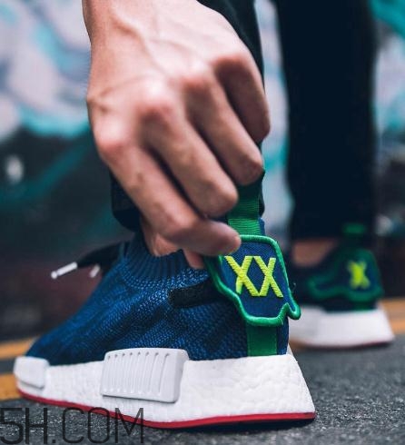 bleu de paname與adidas nmd r1聯名實物什么樣？