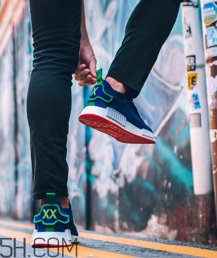 bleu de paname與adidas nmd r1聯名實物什么樣？