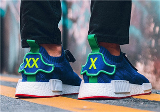 bleu de paname與adidas nmd r1聯名實物什么樣？