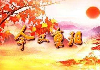 重陽節怎么發說說 重陽節說說大全