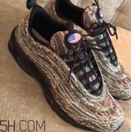 nike air max 97 usa camo發售時間_實物上腳效果