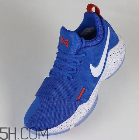 nike pg1 blue suede實物什么樣？