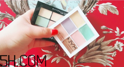 美寶蓮六色遮瑕盤(pán)好用嗎？nyx vs maybelline六色遮瑕盤(pán)對(duì)比