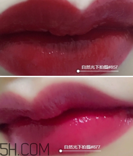 迪奧857和877哪個好看？迪奧857和877試色對比