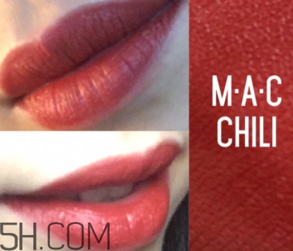 kat von d chula和mac chili一樣嗎？試色對比