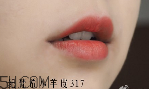 紀梵希304是西柚色嗎？紀梵希小羊皮304和317哪個好看？