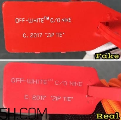 off white與nike air presto聯名真假對比圖