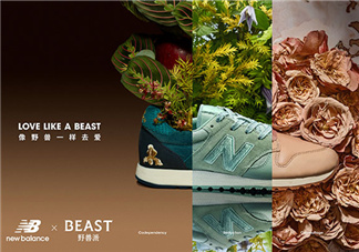 new balance新百倫與野獸派聯名合作系列在哪買_多少錢？